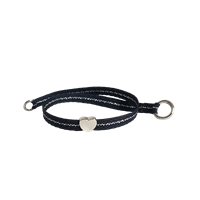 Armband Baroni Gioielli Dame in Silber NP CUORE AG NERO LAMI - NP CUORE AG NERO LAMI